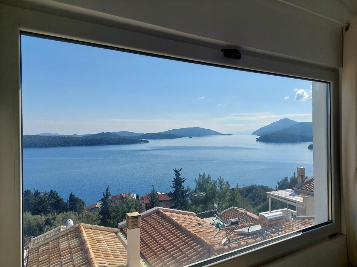 Lefkada Unique Sea View Apartment Νυδρί Εξωτερικό φωτογραφία