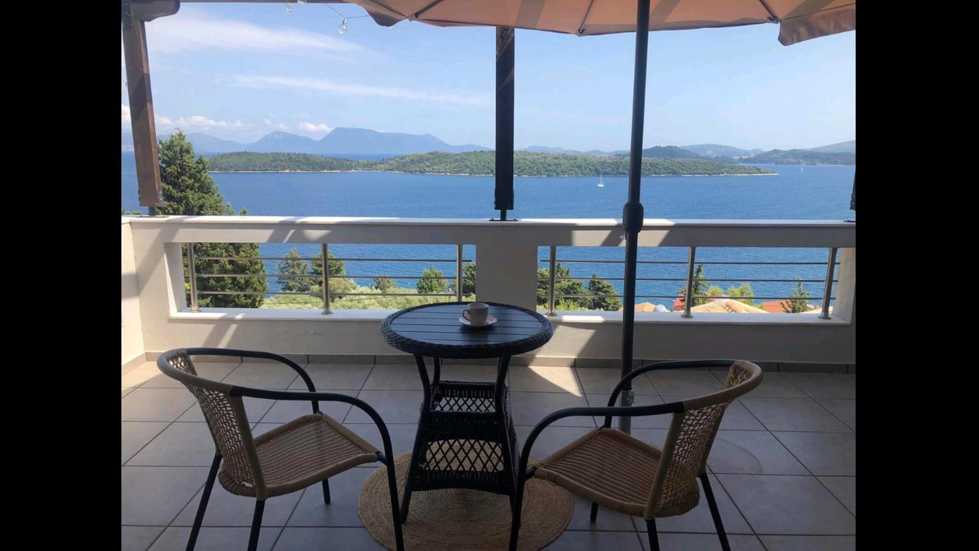 Lefkada Unique Sea View Apartment Νυδρί Εξωτερικό φωτογραφία